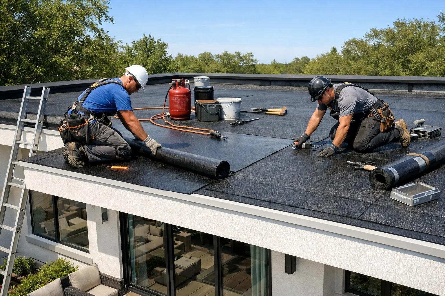 Flat Roof Installation & Repair